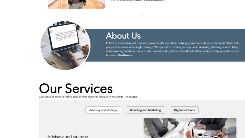 G Pure - Turning Visions into Reality